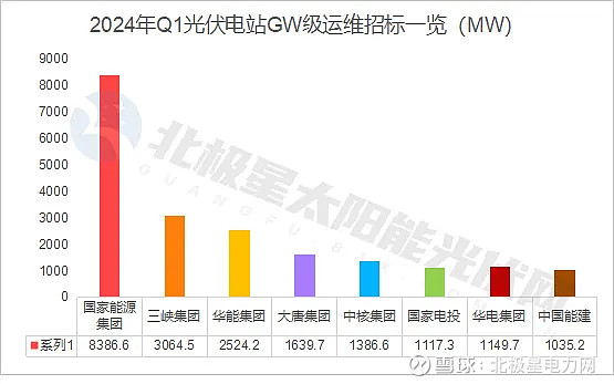国家能源集团、三峡、中核三大央企12GW光伏电站运维定标(图1)
