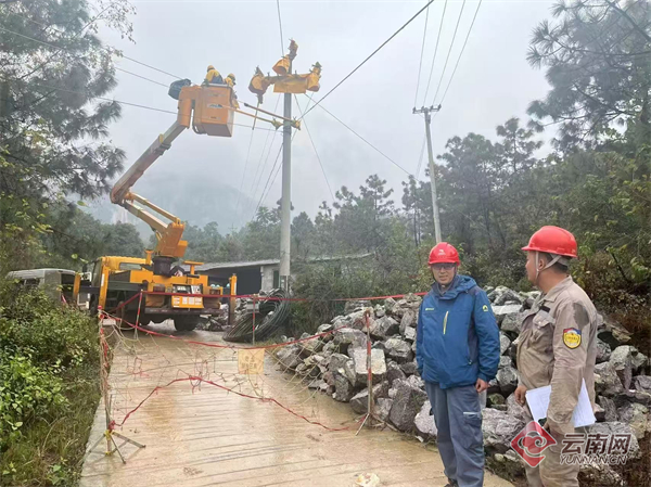 宣威全力冲刺配网项目保障春节用电无忧(图2)