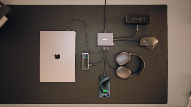 250W行业顶配+AI智控安克桌面充电站Pro成极客用户首选(图4)