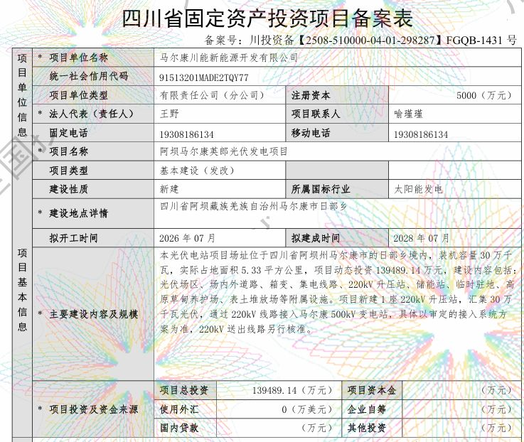 快马加鞭增效益！川能动力风光业务开启“加速跑”(图1)