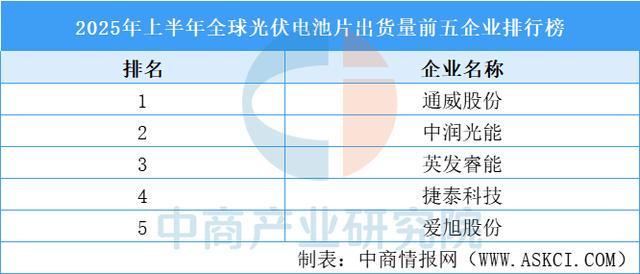 2025年中国光伏电池片行业市场前景预测研究报告(图8)