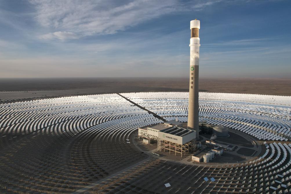 光热发电让中国“沙戈荒”变身绿电宝库(图1)